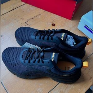 Reebok Men's Work N Comfort 2 Slip Resistant Alloy Toe Shoes Black- Size 13